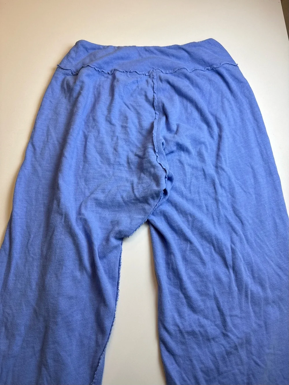 FREE PEOPLE Intimately - Organic Cotton Blue Lounge‎ Pants Size SP
